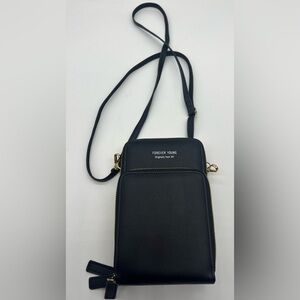 Forever young black crossbody